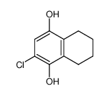 2-chloro-5,6,7,8-tetrahydro-naphthalene-1,4-diol_99070-77-6