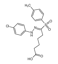 ε-(p-Chlor-phenylhydrazono)-ε-p-tosyl-capronsaeure_99078-01-0