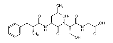 Glycine, N-[N-(N-L-phenylalanyl-L-leucyl)-L-seryl]-_99092-25-8