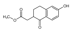 6-hydroxy-1,2,3,4-tetrahydronaphthalen-1(2H)-one-2-acetic acid, methyl ester_99092-75-8