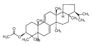Acetic acid (3S,3aS,5aR,7aR,9S,11aS,13aR,13bS)-3-isopropyl-3a,5a,8,8,11a,13a-hexamethyl-2,3,3a,4,5,5a,7,7a,8,9,10,11,11a,13,13a,13b-hexadecahydro-1H-cyclopenta[a]chrysen-9-yl ester_99095-05-3