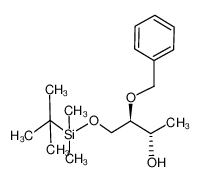 (2S,3R)-3-Benzyloxy-4-(tert-butyl-dimethyl-silanyloxy)-butan-2-ol_99096-88-5