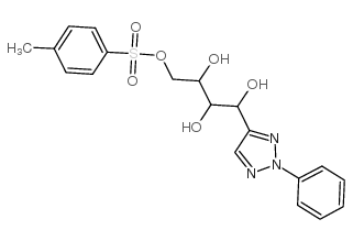 [2,3,4-trihydroxy-4-(2-phenyltriazol-4-yl)butyl] 4-methylbenzenesulfonate_99099-78-2