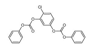 4-Chlor-1,3-bis-(phenoxy-carbonyloxy)-benzol_99100-44-4
