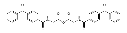 Glycine, N-(4-benzoylbenzoyl)-, anhydride_99102-80-4