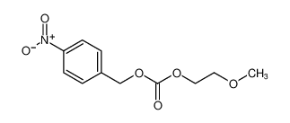 Carbonic acid, 2-methoxyethyl (4-nitrophenyl)methyl ester_99107-23-0