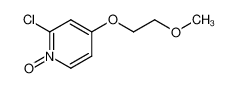 2-chloro-4-(2'-methoxyethoxy)-pyridine-1-oxide_99110-87-9