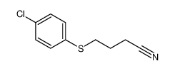 Butanenitrile, 4-[(4-chlorophenyl)thio]-_99136-22-8