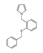 1-(2-benzylthiobenzyl)pyrrole_99141-17-0