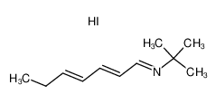 trans-trans-2,4-heptadienylidene tert-butylamine hydroiodide_99143-98-3