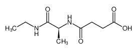 (S)-4-((1-(ethylamino)-1-oxopropan-2-yl)amino)-4-oxobutanoic acid_99145-89-8