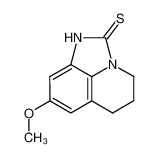 5,6-dihydro-8-methoxy-4H-imidazo[4,5,1-ij]quinoline-2[1H]-thione_99153-98-7