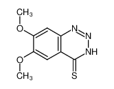 6,7-dimethoxy-4(3H)-1,2,3-benzotriazinethione_99161-52-1