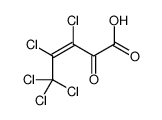 (E)-3,4,5,5,5-pentachloro-2-oxopent-3-enoic acid_99165-95-4
