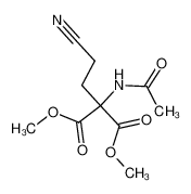 acetylamino-(2-cyano-ethyl)-malonic acid dimethyl ester_99170-78-2