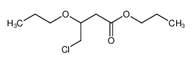 4-chloro-3-propoxy-butyric acid propyl ester_99175-18-5