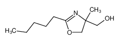 (4-methyl-2-pentyl-4,5-dihydro-oxazol-4-yl)-methanol_99176-38-2