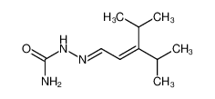 3-isopropyl-4-methyl-pent-2-enal semicarbazone_99177-18-1