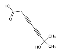 7-hydroxy-7-methyl-octa-3,5-diynoic acid_99179-53-0