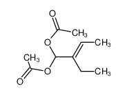 1,1-Diacetoxy-2-ethyl-2-buten_99181-92-7