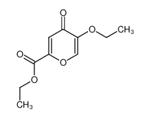 5-ethoxy-4-oxo-4H-pyran-2-carboxylic acid ethyl ester_99187-05-0