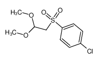 (4-chloro-benzenesulfonyl)-acetaldehyde dimethylacetal_99188-16-6