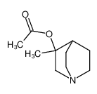 acetic acid-(3-methyl-quinuclidin-3-yl ester)_99189-49-8