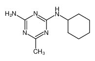 N2-cyclohexyl-6-methyl-[1,3,5]triazine-2,4-diyldiamine_99191-12-5