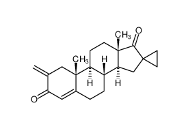 Spiro[androst-4-ene-16,1'-cyclopropane]-3,17-dione, 2-methylene-_99197-57-6