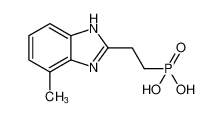 Phosphonic acid, [2-(4-methyl-1H-benzimidazol-2-yl)ethyl]-_99206-58-3