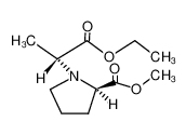(2R,1'R)-N-(1-(Ethoxycarbonyl)ethyl)prolin-methylester_99209-15-1