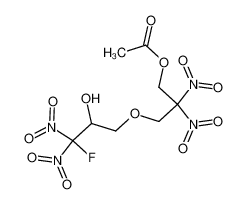 7-Acetoxy-1-fluoro-1,1,6,6-tetranitro-4-oxa-2-heptanol_99214-10-5