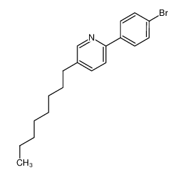 2-(p-bromophenyl)-5-octylpyridine_99217-26-2