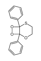 1,6-Diphenyl-2,7,8-trioxa-5-thia-bicyclo[4.2.0]octane_99218-00-5
