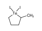 2-methyl-1,1-diiodo-1-telluracyclopentane_99218-04-9