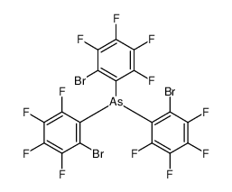 tris(2-bromo-3,4,5,6-tetrafluorophenyl)arsane_99222-08-9