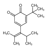 3-(tert-butyl)-5-(2,4-dimethylpent-2-en-3-yl)cyclohexa-3,5-diene-1,2-dione_99224-53-0