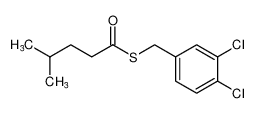 Pentanethioic acid, 4-methyl-, S-[(3,4-dichlorophenyl)methyl] ester_99229-39-7