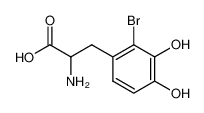 2-bromo-3,4-dihydroxy-phenylalanine_99233-48-4