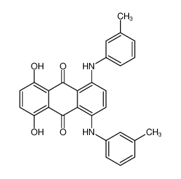 1,4-dihydroxy-5,8-bis(3-methylanilino)anthracene-9,10-dione_99258-95-4
