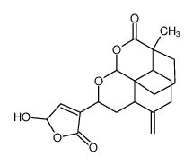 3-(5-hydroxy-2-oxo-2,5-dihydrofuran-3-yl)-8-methyl-5-methylenedecahydro-1H,3H-1,8-(epoxymethano)benzo[i]isochromen-12-one_99275-13-5