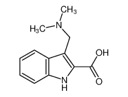 1H-Indole-2-carboxylic acid, 3-[(dimethylamino)methyl]-_99276-28-5
