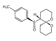 (5R,6R)-5-((R)-Toluene-4-sulfinyl)-1,7-dioxa-spiro[5.5]undecane_99277-44-8