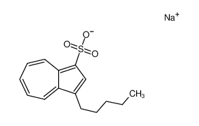 Sodium; 3-pentyl-azulene-1-sulfonate_99287-40-8