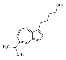5-Isopropyl-1-pentyl-azulene_99287-84-0