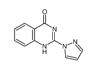 4(1H)-Quinazolinone, 2-(1H-pyrazol-1-yl)-_99288-34-3