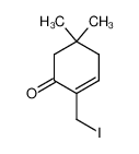 2-(iodomethyl)-5,5-dimethylcyclohex-2-en-1-one_99289-22-2