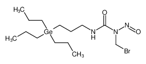 1-(bromomethyl)-1-nitroso-3-(3-(tripropylgermyl)propyl)urea_99317-53-0