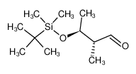 (2R,3S)-3-(tert-butyldimethylsilyloxy)-2-methylbutanal_99328-41-3