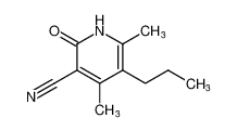 3-Pyridinecarbonitrile, 1,2-dihydro-4,6-dimethyl-2-oxo-5-propyl- CAS:99330-02-6 manufacturer & supplier